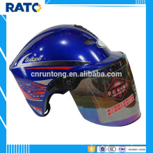 Fabricant professionnel blue half face casque moto